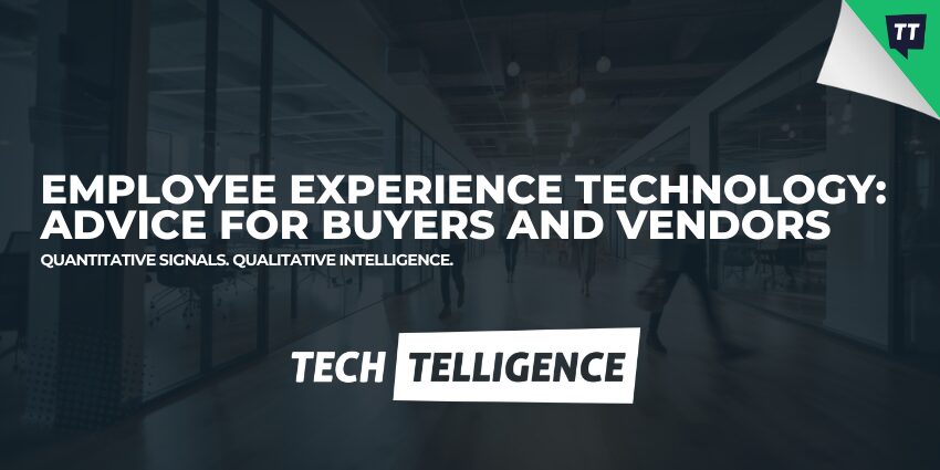 EX technology buyers evaluating employee experience platforms